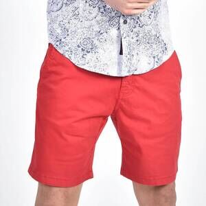 NEW EIGHT X slim fit chino shorts in red
